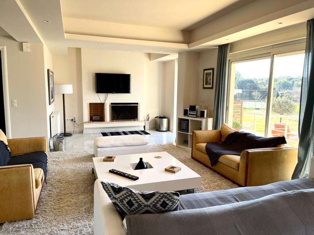 Legrena Beach Villa 수니언 외부 사진